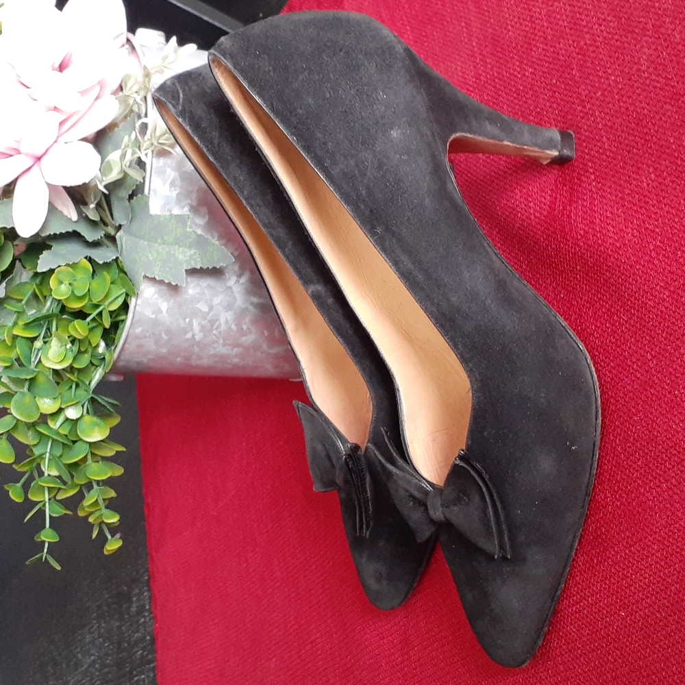 GUCCI HEELS SUEDE